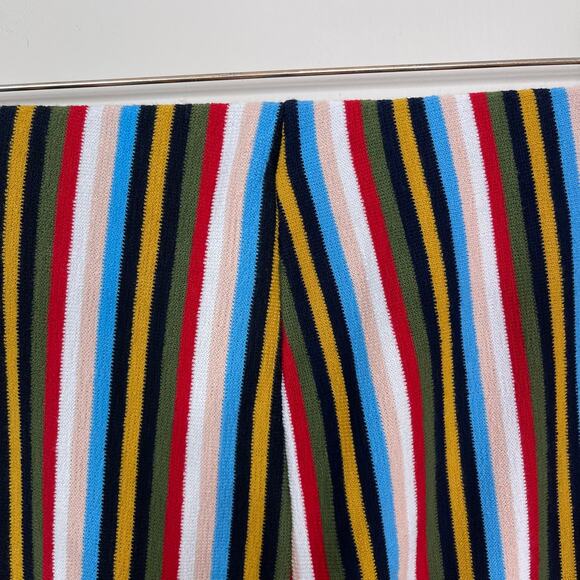 Urban Outfitters Striped Wide Leg Cropped Pants S - Picture 6 of 10